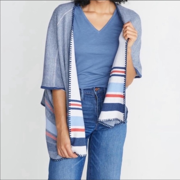 Marine Layer Lucy Poncho - Picture 1 of 10